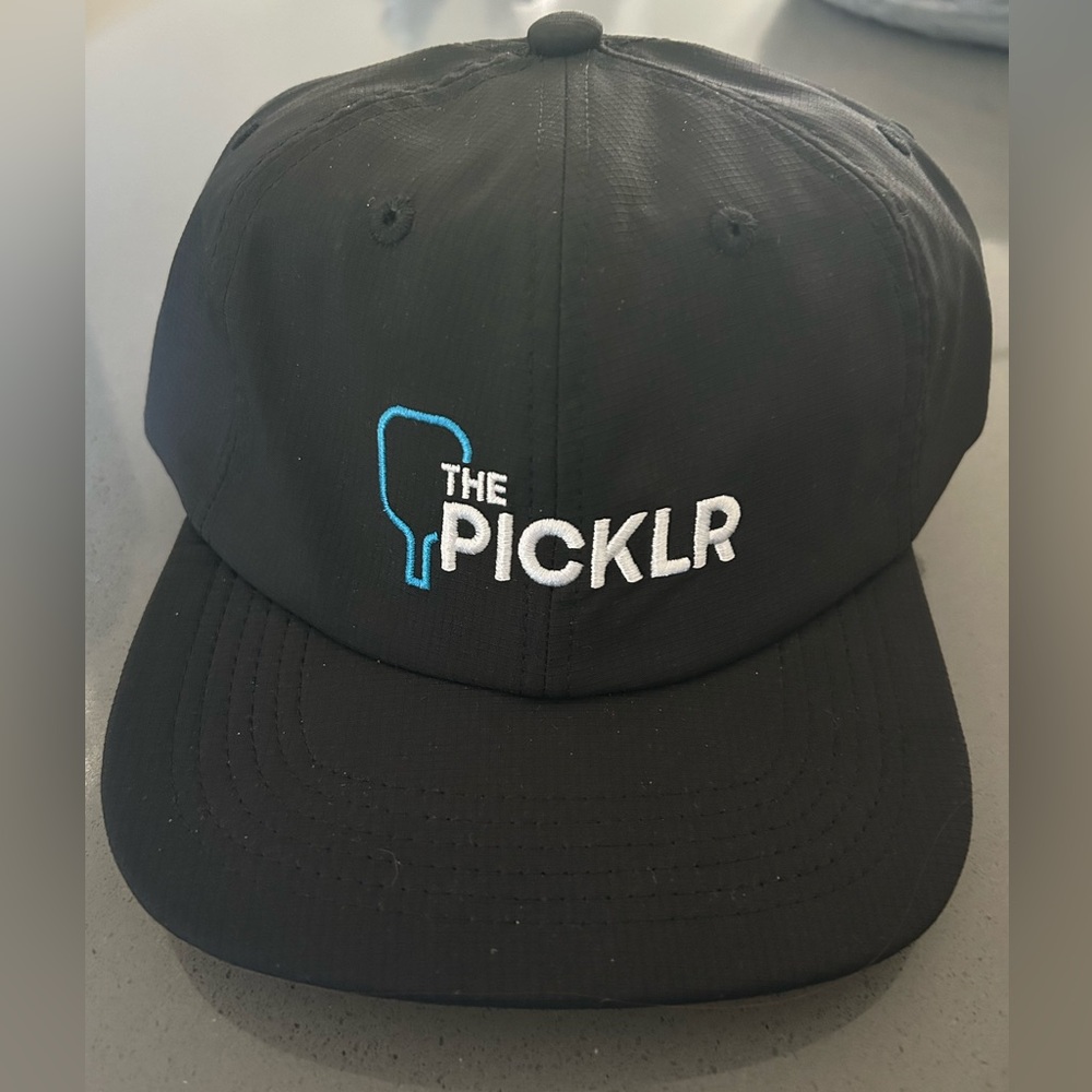 *NWT* Stack Brand The Picklr - Flat Brimmed Adjustable Hat - PICKLE BALL HAT 🥒